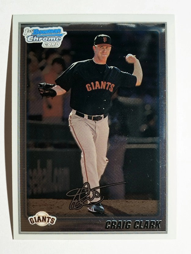 2010 Bowman Chrome Prospects #BCP111A Craig Clark