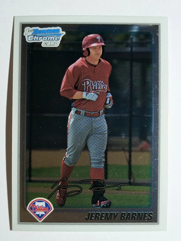 2010 Bowman Chrome Prospects #BCP152 Jeremy Barnes