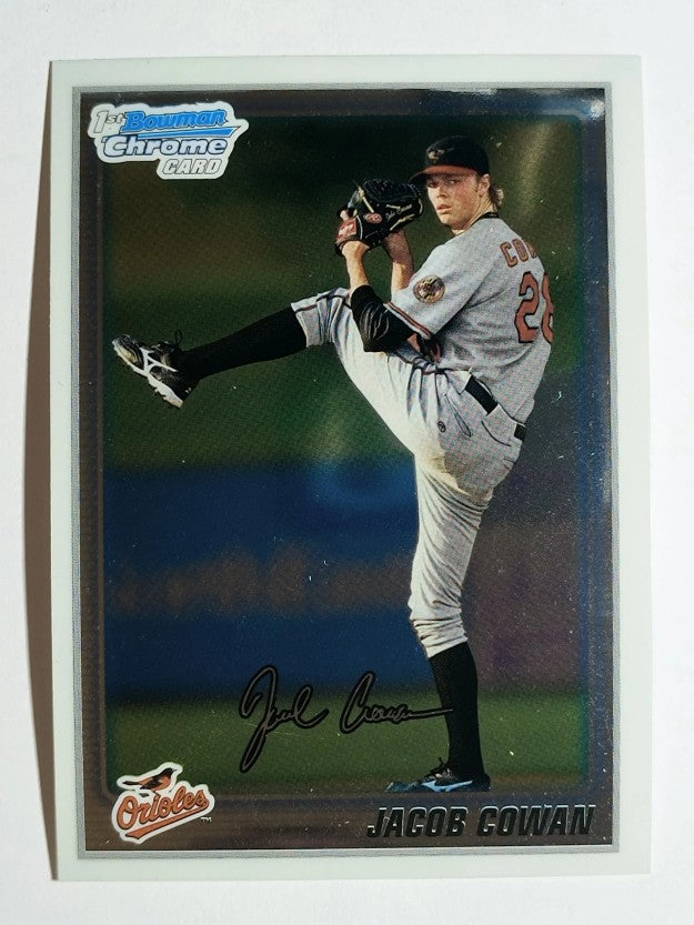 2010 Bowman Chrome Prospects #BCP164 Jacob Cowan
