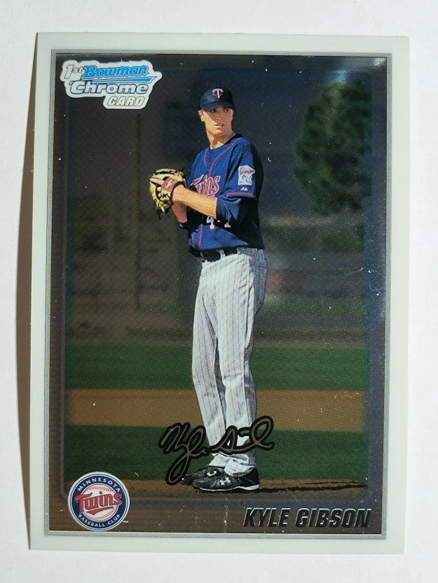 2010 Bowman Chrome Prospects #BCP202A Kyle Gibson (NM)