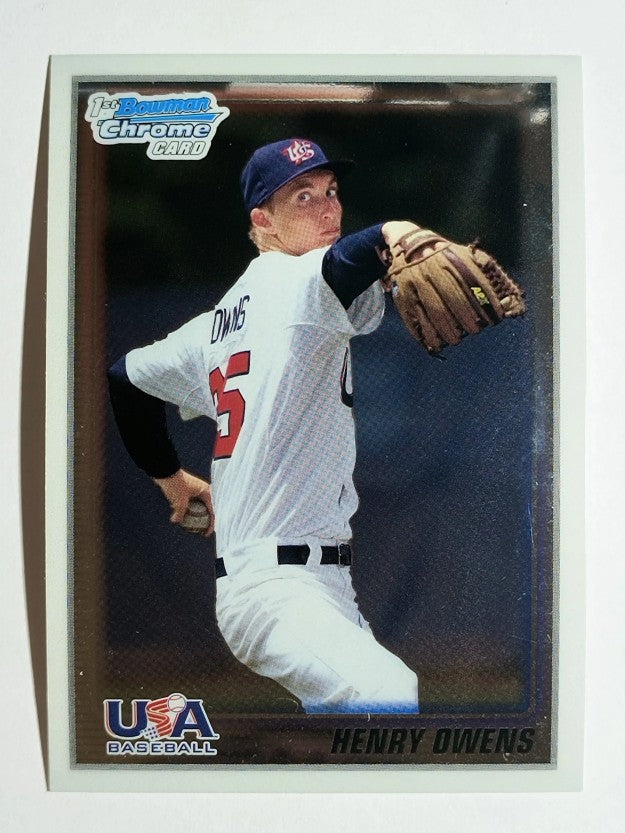 2010 Bowman Chrome USA Stars #USA12 Henry Owens