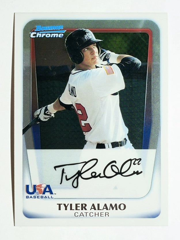2011 Bowman Chrome Draft Prospects #BDPP92 Tyler Alamo