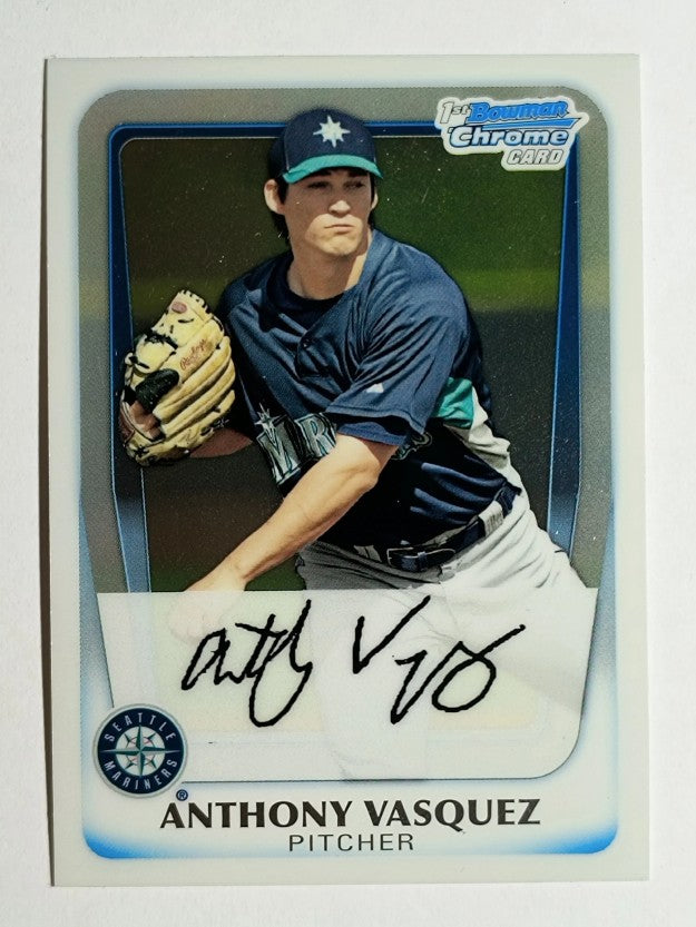 2011 Bowman Chrome Prospects #BCP14 Anthony Vasquez