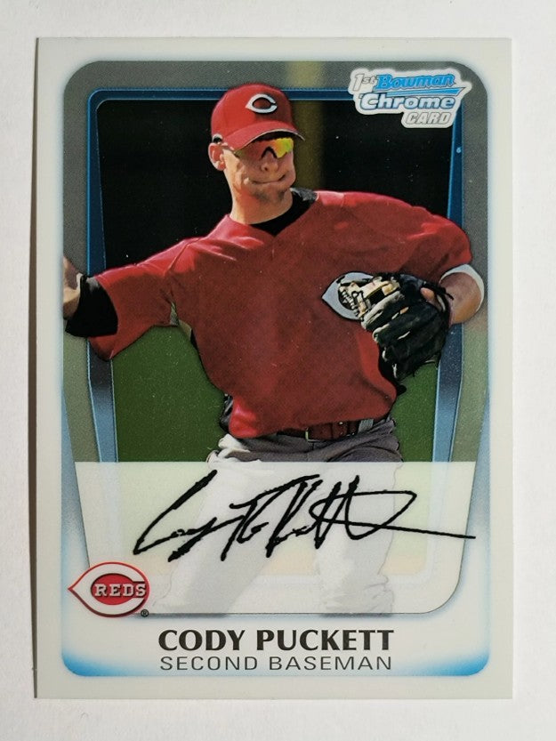2011 Bowman Chrome Prospects #BCP64 Cody Puckett