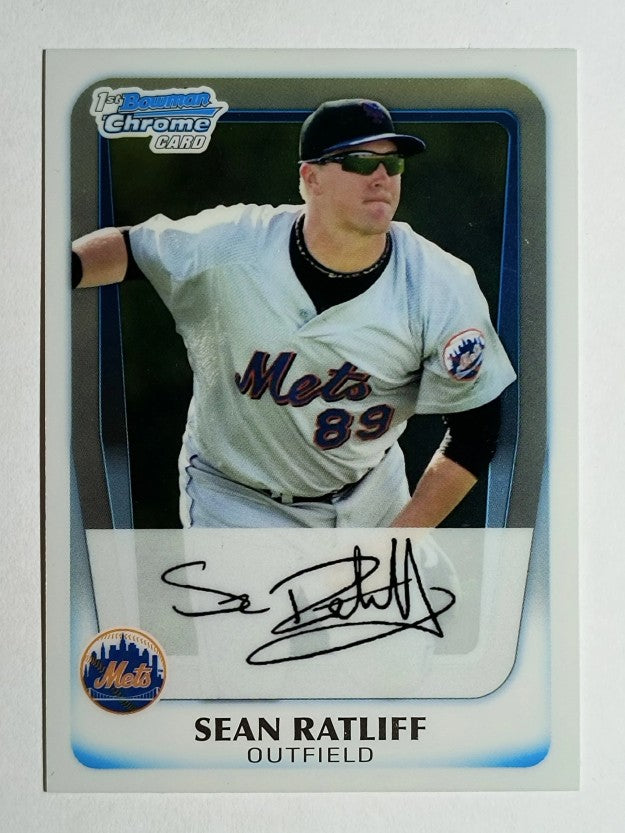 2011 Bowman Chrome Prospects #BCP68 Sean Ratliff