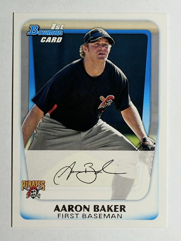 2011 Bowman Prospects #BP39 Aaron Baker