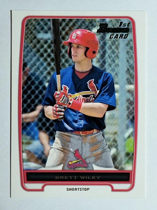 2012 Bowman Draft Draft Picks #BDPP91 Brett Wiley