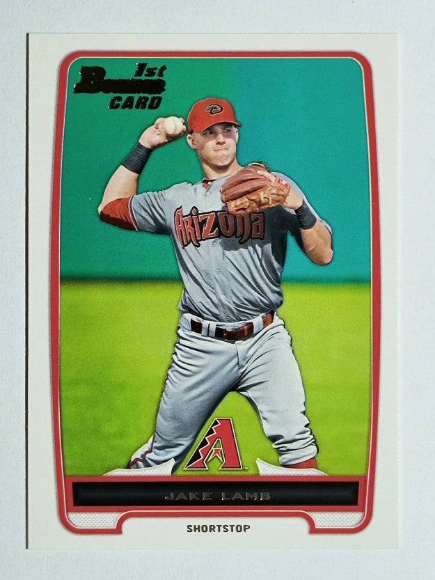 2012 Bowman Draft Draft Picks #BDPP110 Jake Lamb