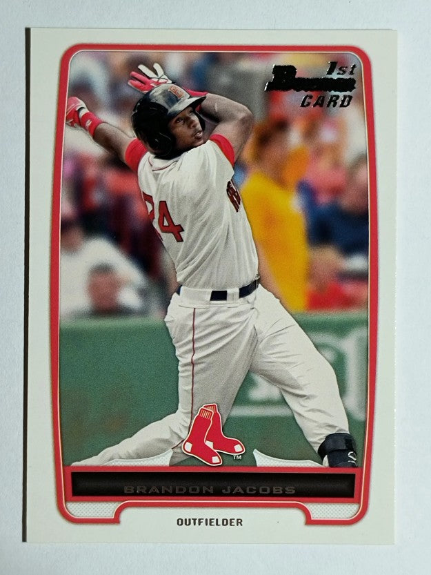 2012 Bowman Prospects #BP93 Brandon Jacobs