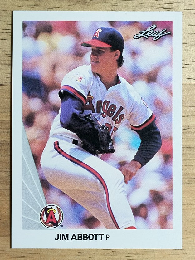 1990 Leaf #31 Jim Abbott