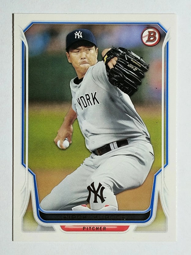 2014 Bowman #70 Hiroki Kuroda