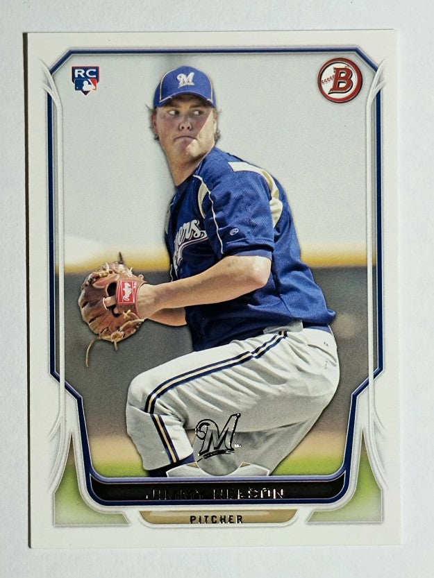 2014 Bowman #129 Jimmy Nelson RC