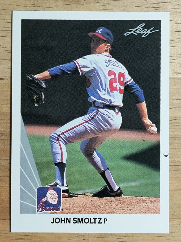 1990 Leaf #59 John Smoltz
