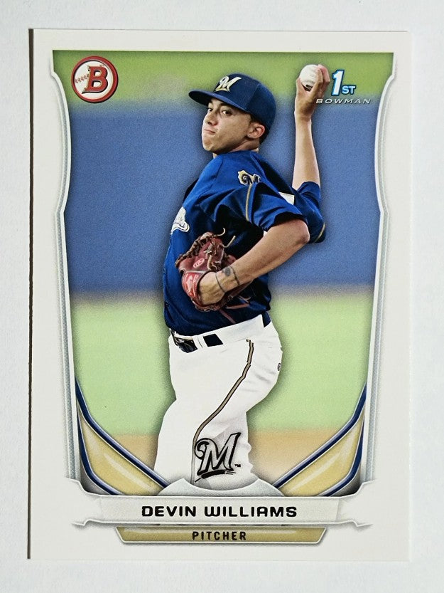 2014 Bowman Prospects #BP7 Devin Williams