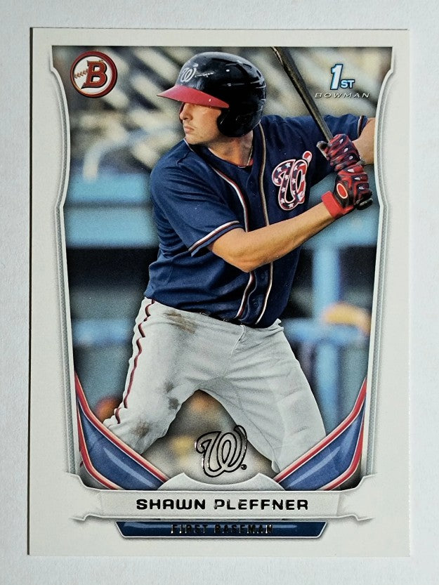 2014 Bowman Prospects #BP50 Shawn Pleffner