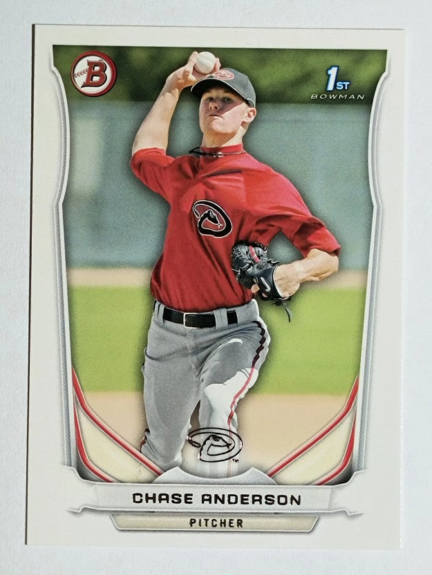 2014 Bowman Prospects #BP62 Chase Anderson