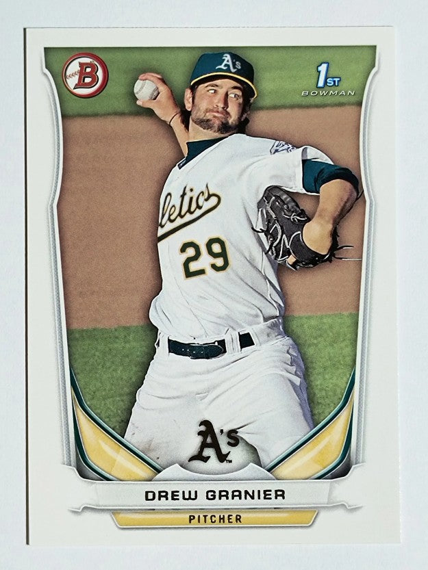 2014 Bowman Prospects #BP79 Drew Granier