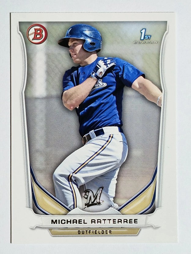 2014 Bowman Prospects #BP89 Michael Ratterree