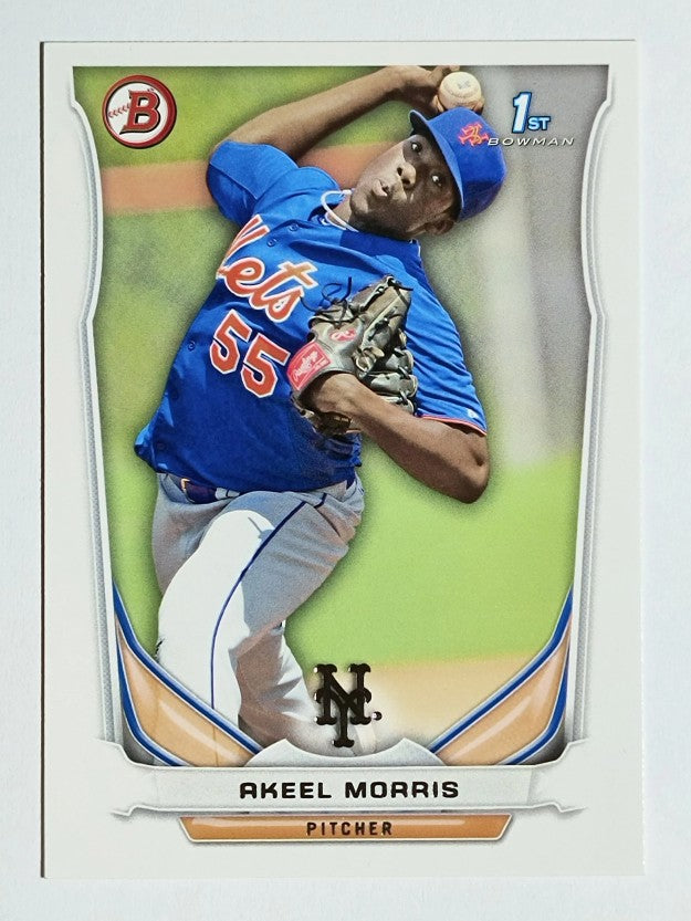 2014 Bowman Prospects #BP98 Akeel Morris