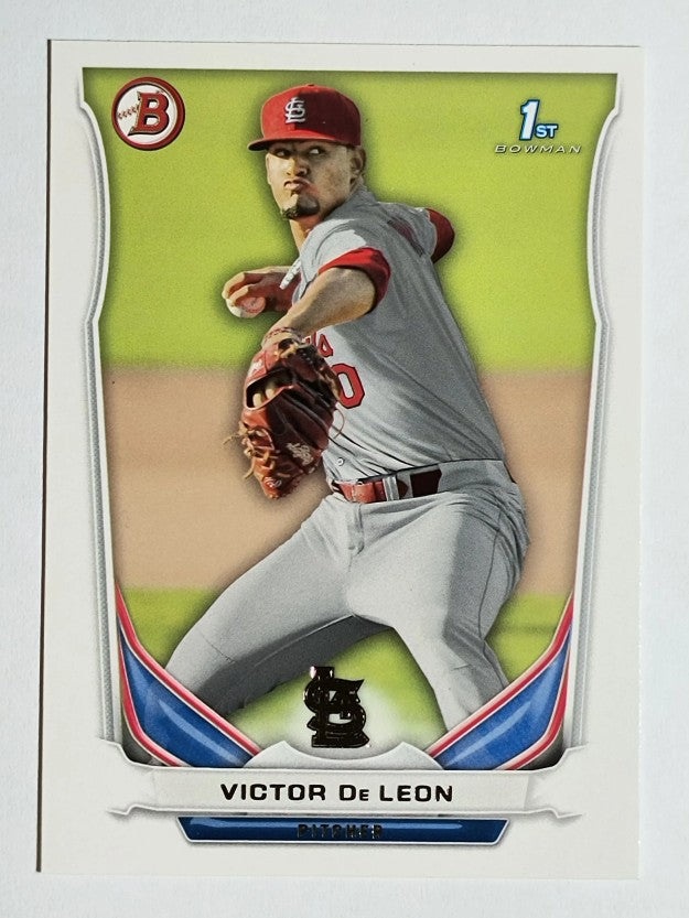 2014 Bowman Prospects #BP101 Victor De Leon