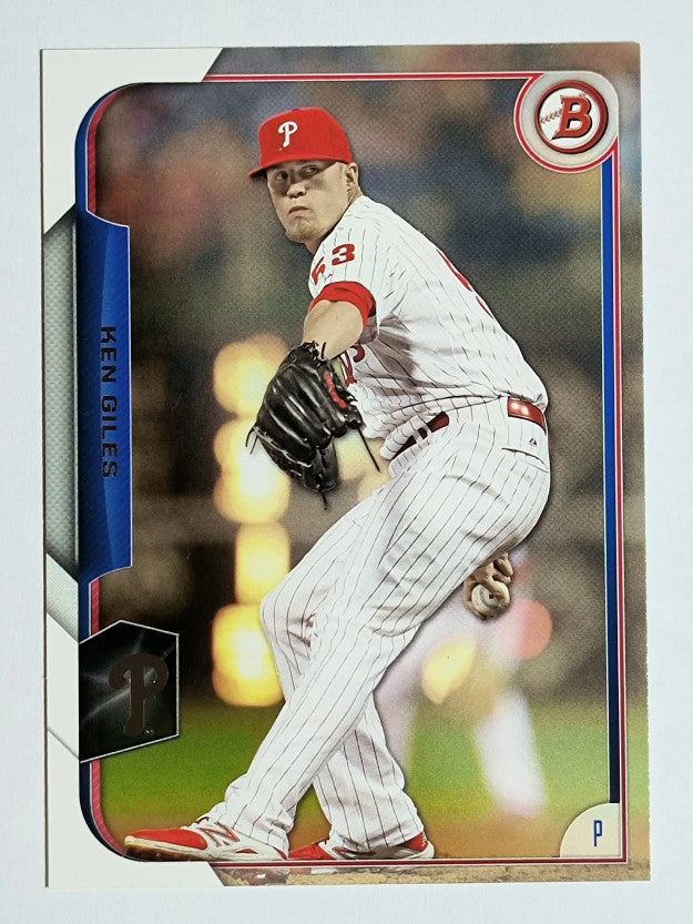 2015 Bowman #7 Ken Giles