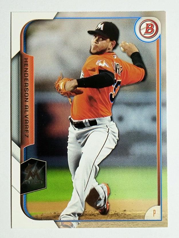 2015 Bowman #84 Henderson Alvarez