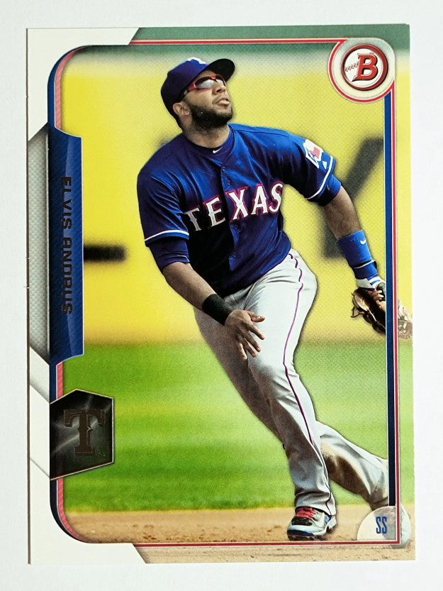 2015 Bowman #110 Elvis Andrus