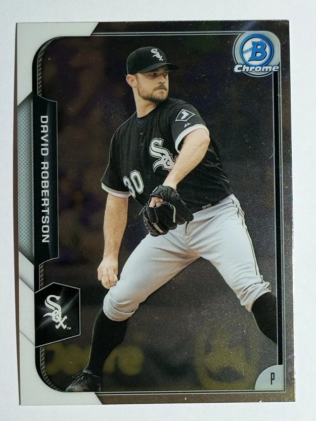 2015 Bowman Chrome #31 David Robertson