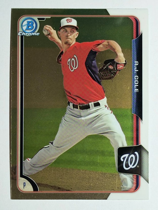 2015 Bowman Chrome Prospects #BCP8 A.J. Cole