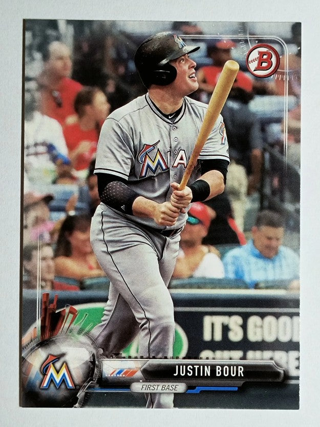 2017 Bowman #95 Justin Bour