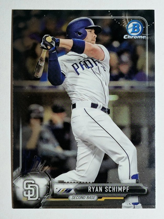 2017 Bowman Chrome #74 Ryan Schimpf