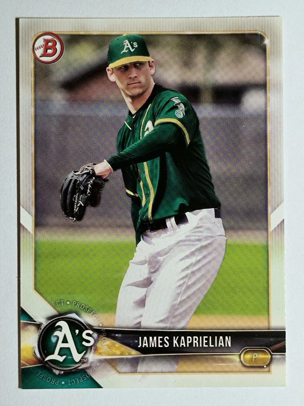 2018 Bowman Prospects #BP44 James Kaprielian