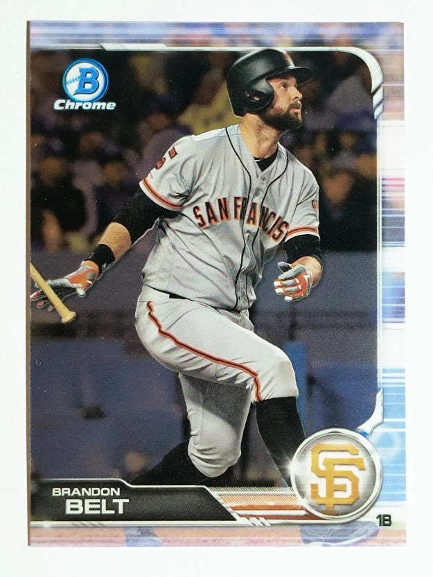 2019 Bowman Chrome #17 Brandon Belt