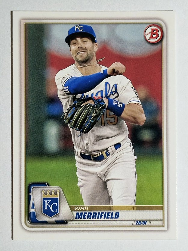2020 Bowman #37 Whit Merrifield