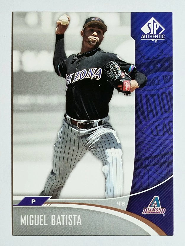 2006 SP Authentic #5 Miguel Batista