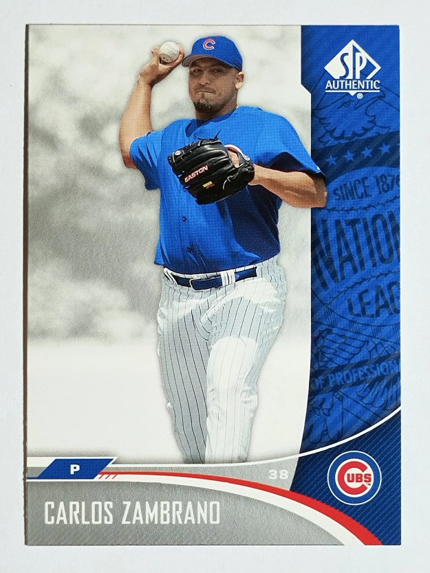 2006 SP Authentic #21 Carlos Zambrano