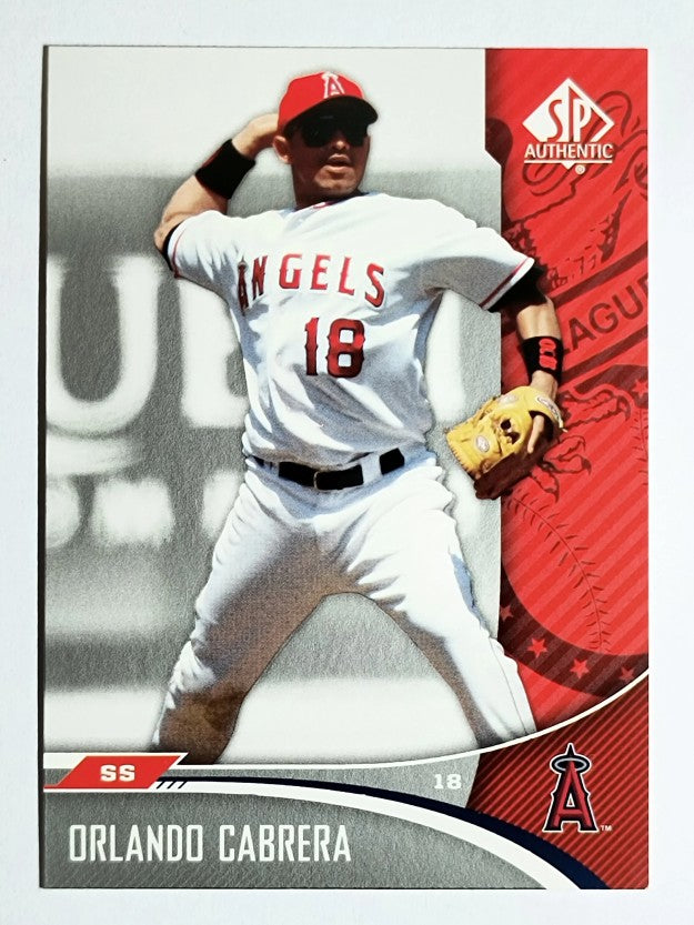 2006 SP Authentic #45 Orlando Cabrera