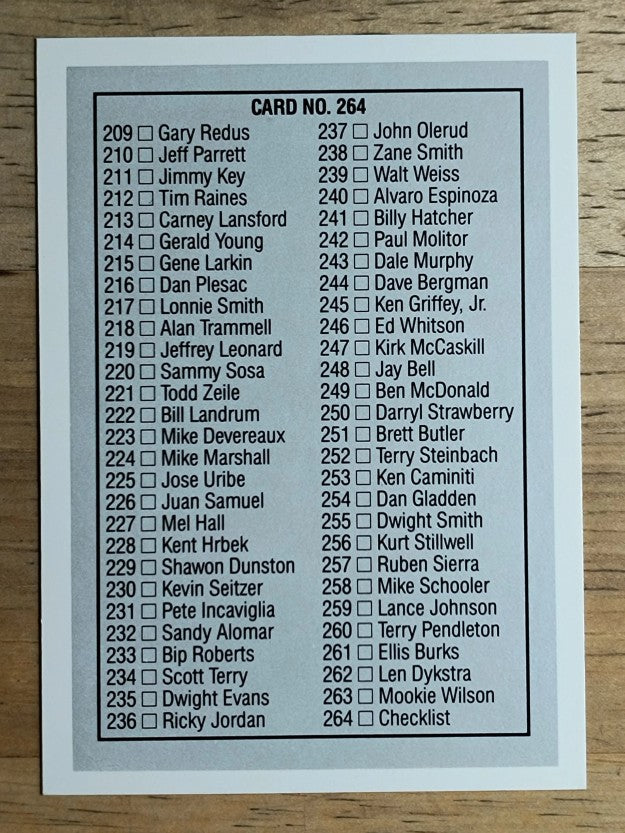 1990 Leaf #264 Nolan Ryan CL