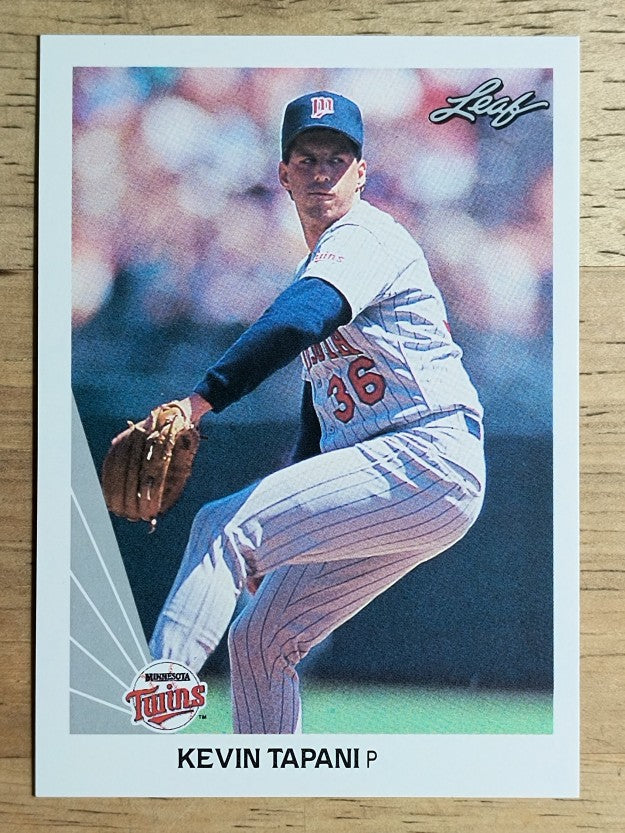 1990 Leaf #269 Kevin Tapani RC