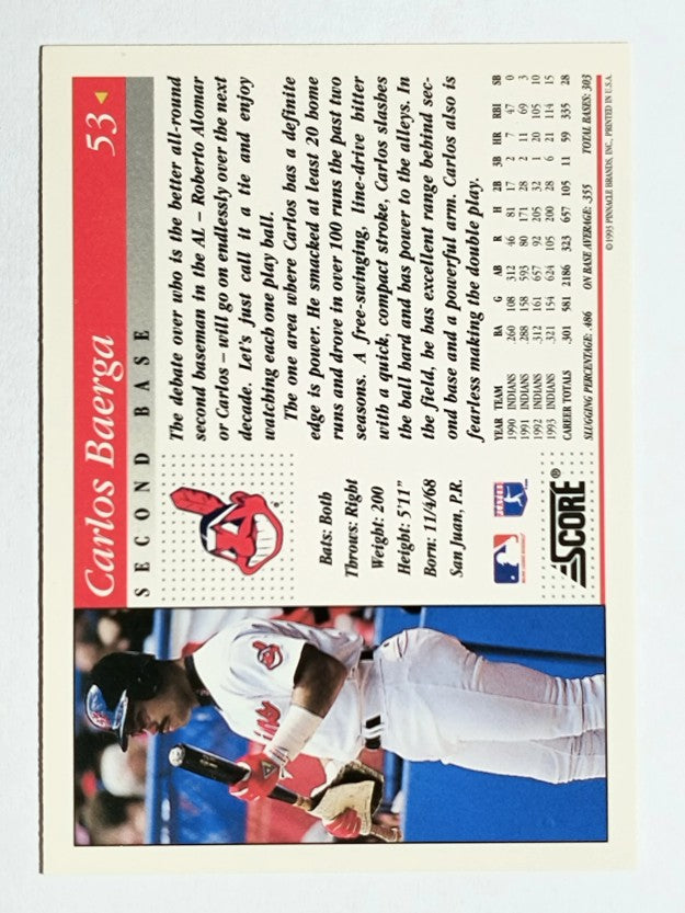 1994 Score #53 Carlos Baerga