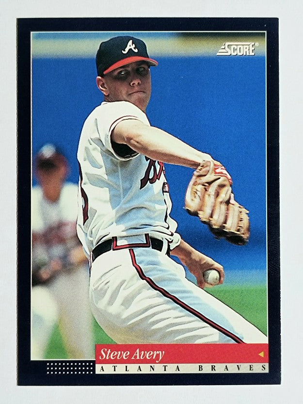 1994 Score #166 Steve Avery