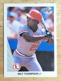 1990 Leaf #308 Milt Thompson