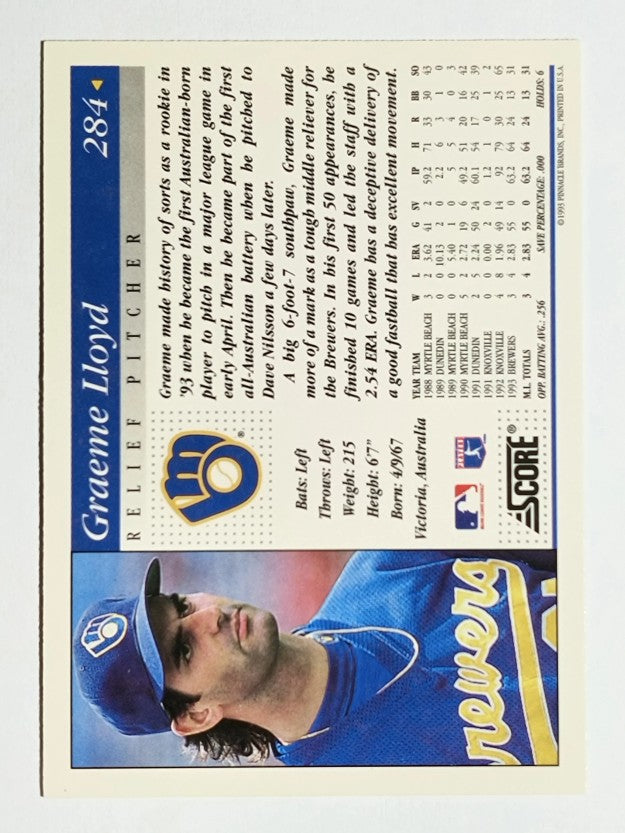 1994 Score #284 Graeme Lloyd