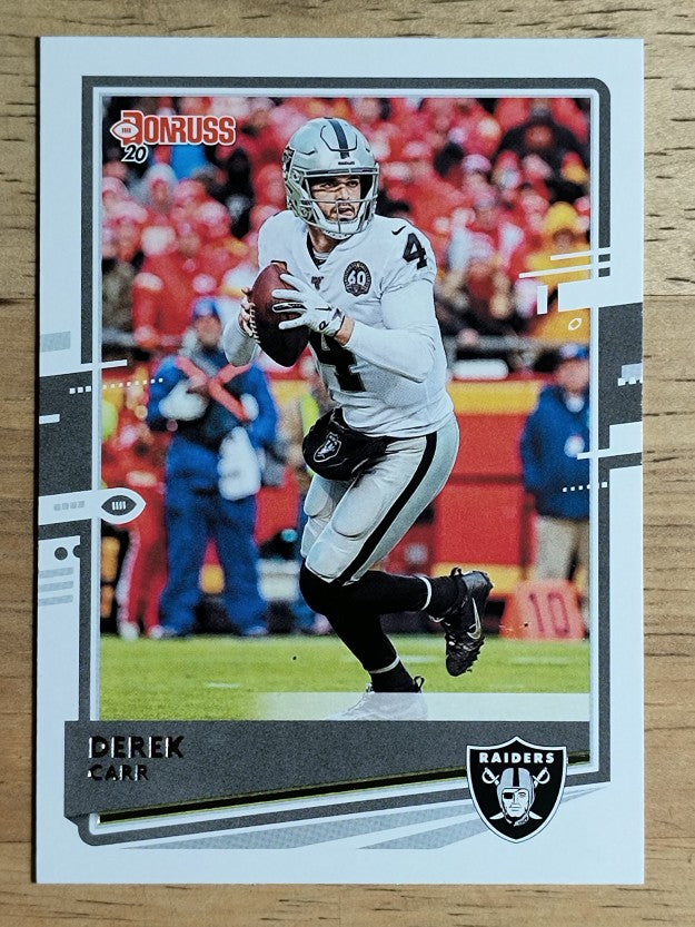 2020 Donruss #197A Derek Carr