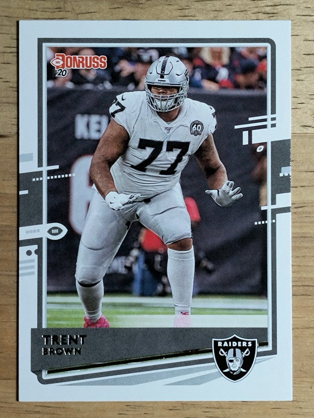 2020 Donruss #202 Trent Brown