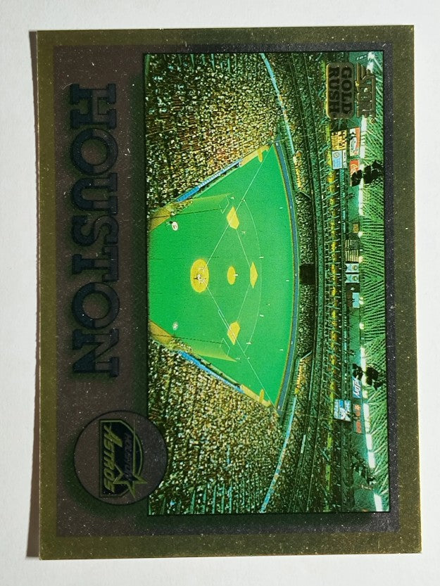1994 Score Gold Rush #652 Checklist/Houston Astros