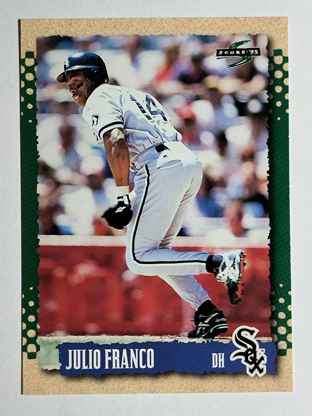 1995 Score #70 Julio Franco