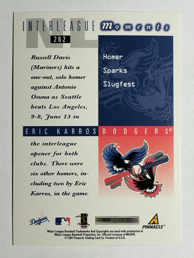 1998 Score #262 Eric Karros IM