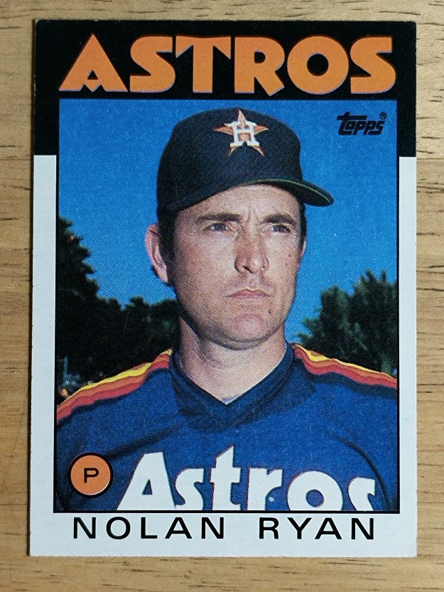 1986 Topps #100 Nolan Ryan