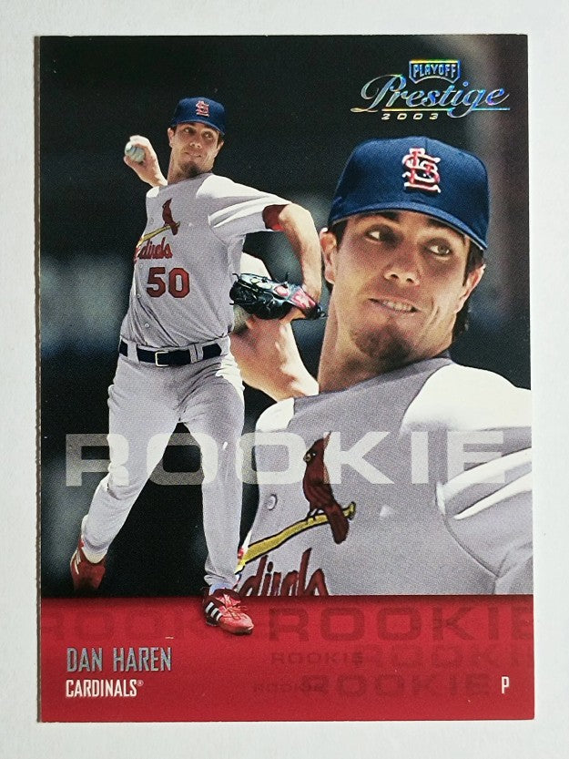 2003 Playoff Prestige #208 Dan Haren ROO RC